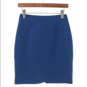 Jason Wu Royal Blue mini / pencil skirt Sz 6 NEW